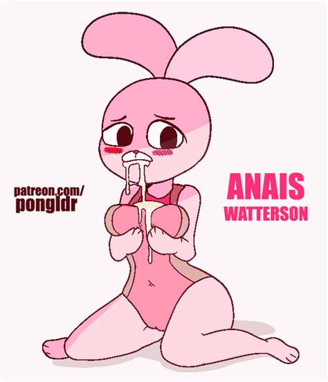 Rule 34 Anais Watterson Anthro Blush Breasts Cartoon