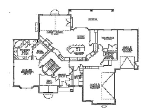 rambler floor plans walkout basement builderhouseplans jhmrad