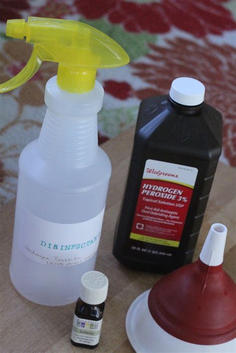 incredibly easy homemade disinfectant