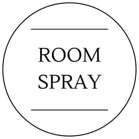 essential oil room spray  christmas  printable labels room