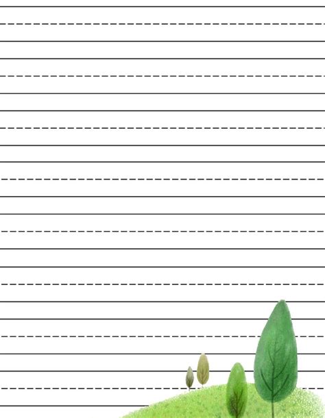 printable primary handwriting paper primary paper lined paper