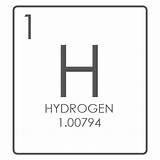 Hydrogen Periodic Atomic Clipartkey Scienza Km sketch template