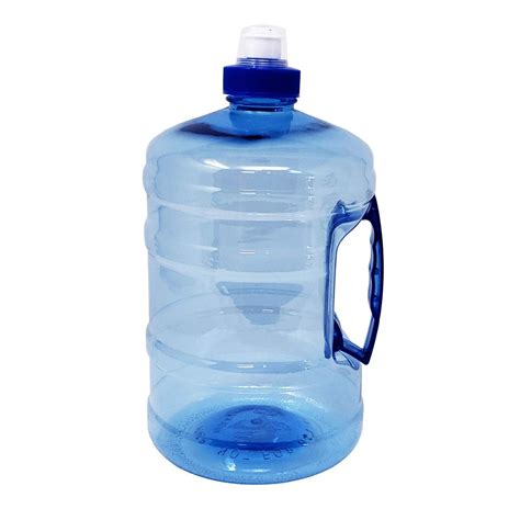 large capacity sports drinking water bottle jug  handle leak proof