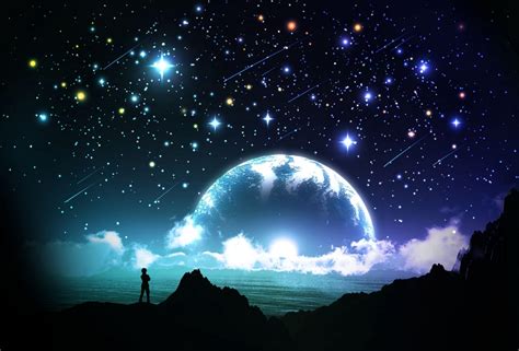 beautiful starry night sky wallpapers top  beautiful starry night