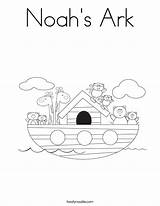 Noah Ark Noahs Faithful Noe Arca Twistynoodle Arche School Malvorlage Twisty Preschoolers sketch template