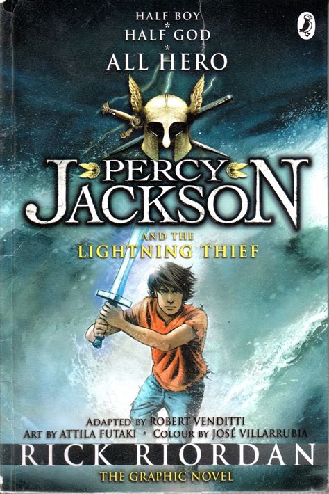 elementaread review percy jackson   lightning thief graphic