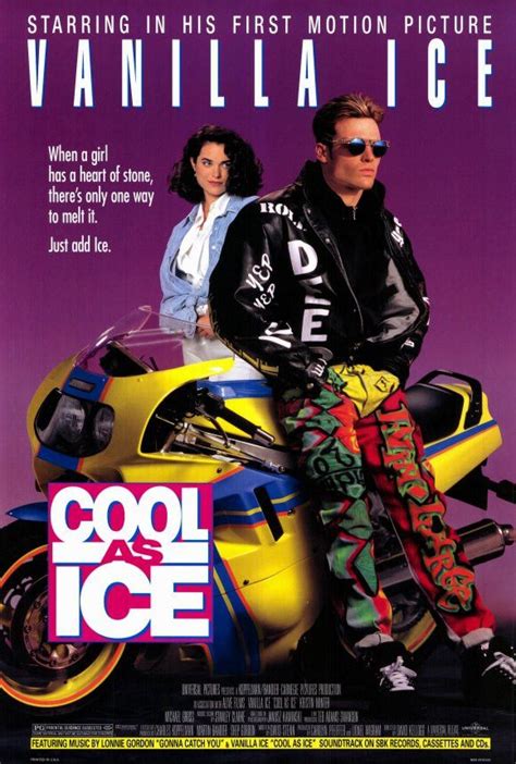 Cool As Ice 27x40 Movie Poster 1991 Worst Album Covers
