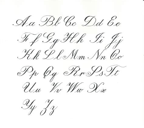 coloring book  printable cursive alphabet letters
