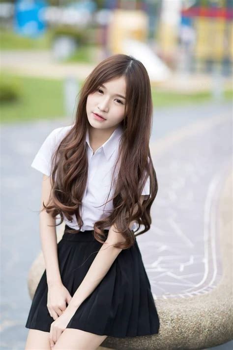asian cute school girl dress school dresses beautiful asian women