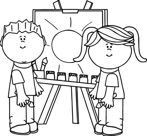 painting coloring pages coloring pages