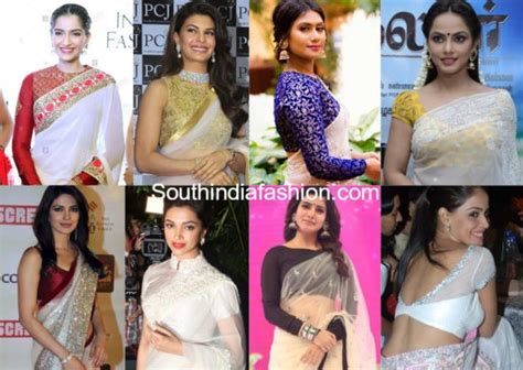 Top 10 Blouse Options To Pair With White Sarees
