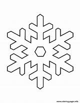 Stencil Snowflake Coloring Printable Christmas Snowflakes Template Pages Cutouts Print Winter Hmcoloringpages Pattern Templates доску выбрать Open sketch template