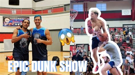 dunk show    dunkers   world dunk camp youtube