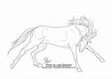 Lineart Darya87 Stallion Clydesdale Deviant sketch template