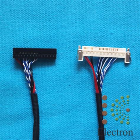 fix p  universal lvds cable pin single bit cm left power    lcd tv monitor