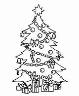 Alberi Weihnachtsbaum Decorated Beautifully Natalizi Natalizie Decorato Addobbato Colorluna Disegnare Malvorlage Pacchi Facili sketch template