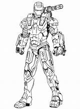 Ironman Raskrasil Superheld Ferro sketch template