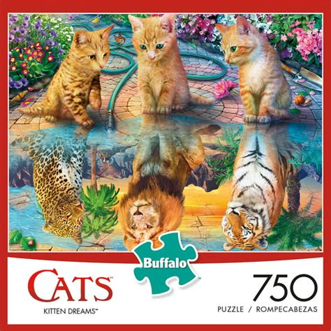 Buffalo Games Cats Collection Kitten Dreams 750 Pieces Jigsaw Puzzle