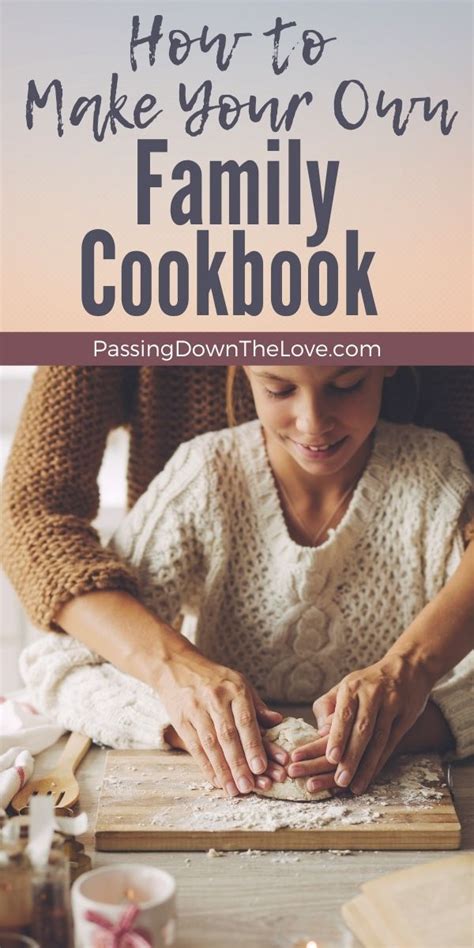 pass  family recipes   family recipe book recipe book diy