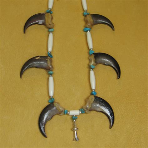 Six Bear Claw Necklace Mesa Farm Native American Indian Jewelry