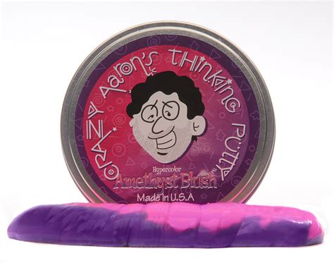 amethyst blush 4 tin crazy aaron s thinking putty puzzle warehouse