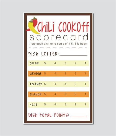 chili cook  rules printable printable word searches