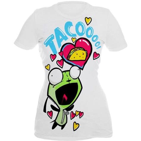 hot topic gir loves tacos  shirt    polyvore hot topic