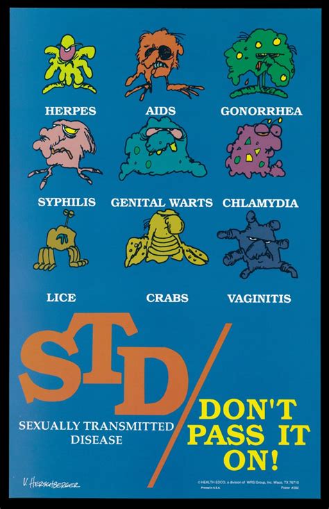 Personifications Of Sexually Transmitted Diseases With A
