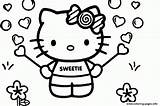 Kitty Hello Coloring Pages Girls Printable Sweet Colorear Para Dibujos Colouring Color Print Hellokitty Book Kids Sheets Choose Board Info sketch template