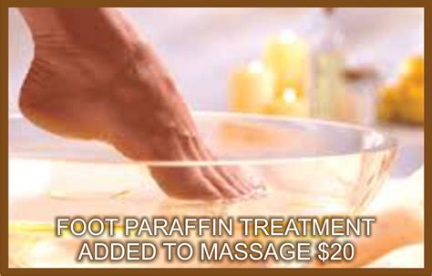 foot paraffin add on relax heal new specials 214 478 2808