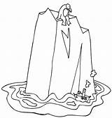 Iceberg Coloring Pages Designlooter Gigantic Ship Little 635px 04kb sketch template