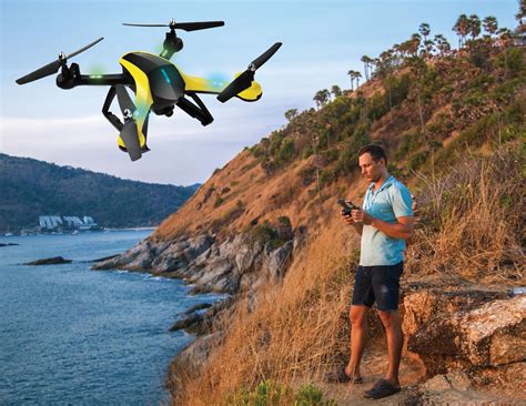 vivitar vti skytracker gps aerial camera drone ft range    ebay