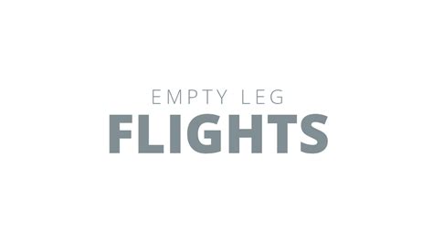 empty leg flights silverhawk aviation