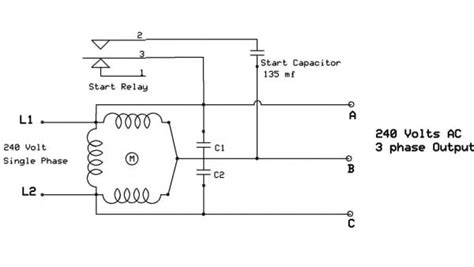capacitor start motor wiring