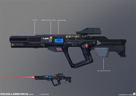 artstation laser rifle resources