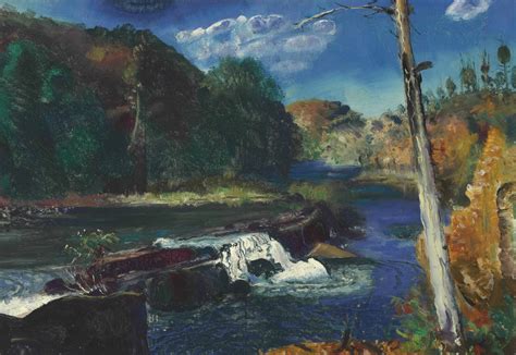 george wesley bellows   mill dam christies