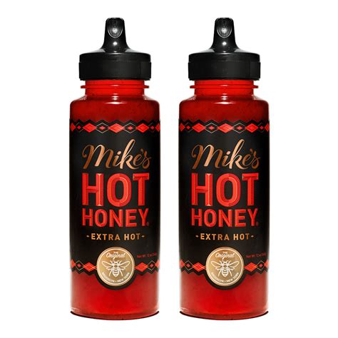 Mikes Hot Honey Extra Hot 12 Oz Squeeze Bottle Multipack
