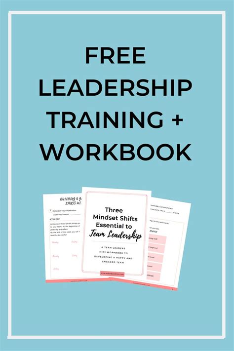 leadership training workbook leadership training leadership