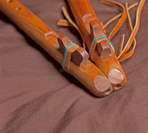 double drone native american flute   jacaranda etsy
