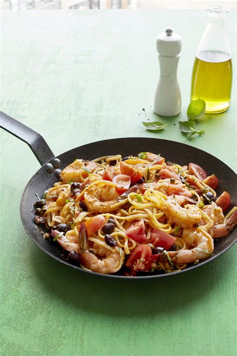 best shrimp linguine puttanesca recipe