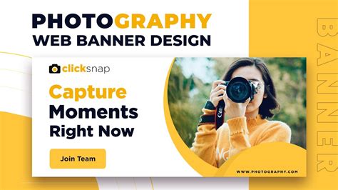 photography banner design photography banner social media ad banner