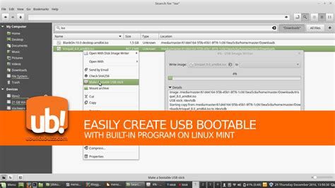 create usb bootable easily  linux mint
