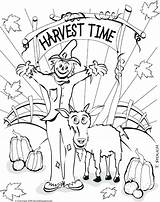 Coloring Pages Fall Harvest Festival Colouring Printable Getcolorings Color Print sketch template