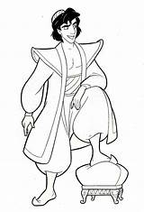 Aladdin Aladin Aladino 2032 1381 Tegninger Sidekicks Kleurplaten sketch template