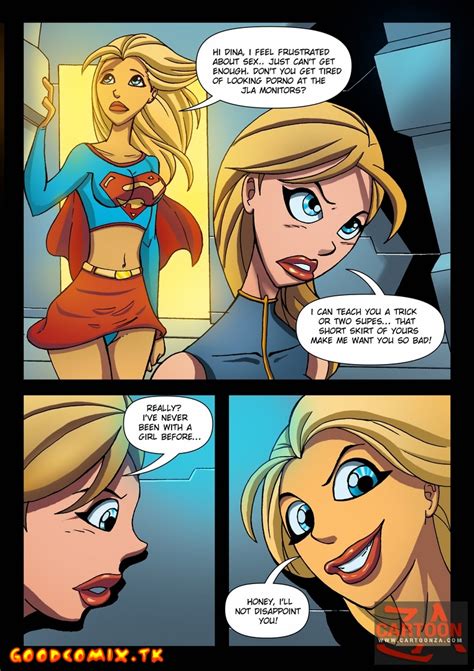 justice league [cartoonza] supergirl teaches black canary xxx goodcomix