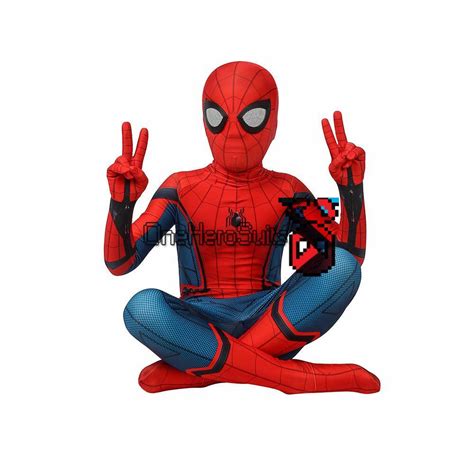 christmas gifts  kids spider man cosplay costume children spiderman oneherosuits