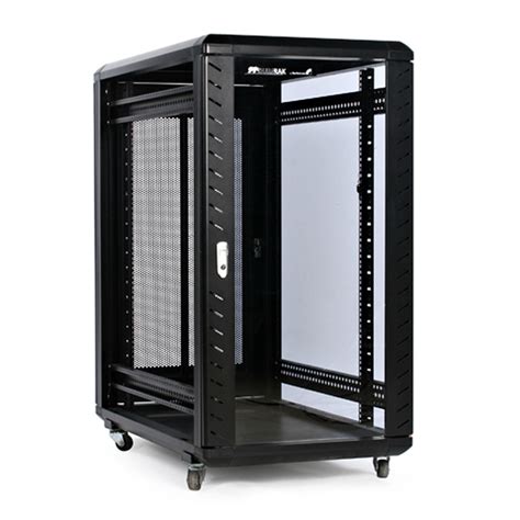 startechcom rkbkf    knock  server rack cabinet  caster computer case