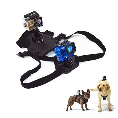gopro adjustable dog harness chest strap belt mount  screw  gopro hero