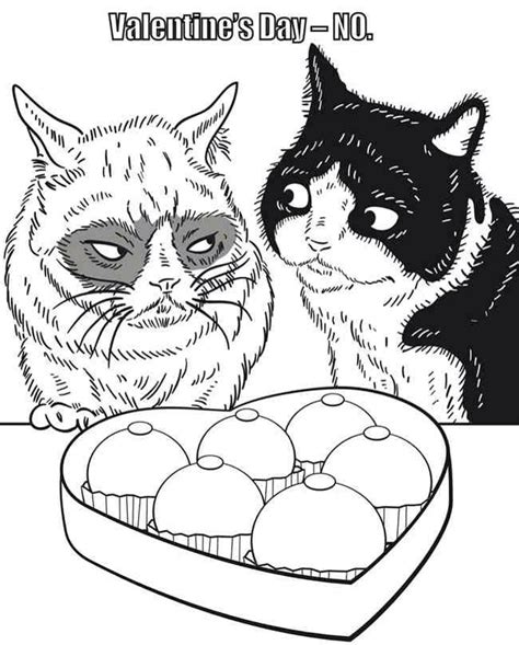 grumpy cat cat coloring page animal coloring books cat coloring book