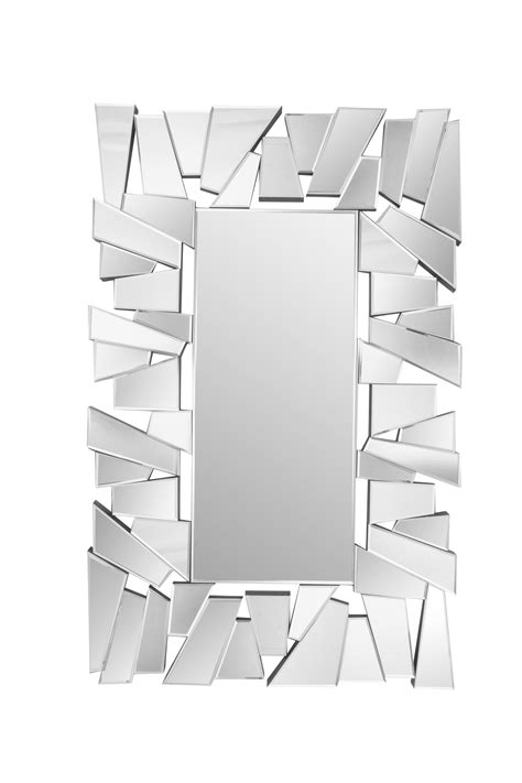 Metro Lane Charlisa Rectangle Glass Wall Mirror And Reviews Uk